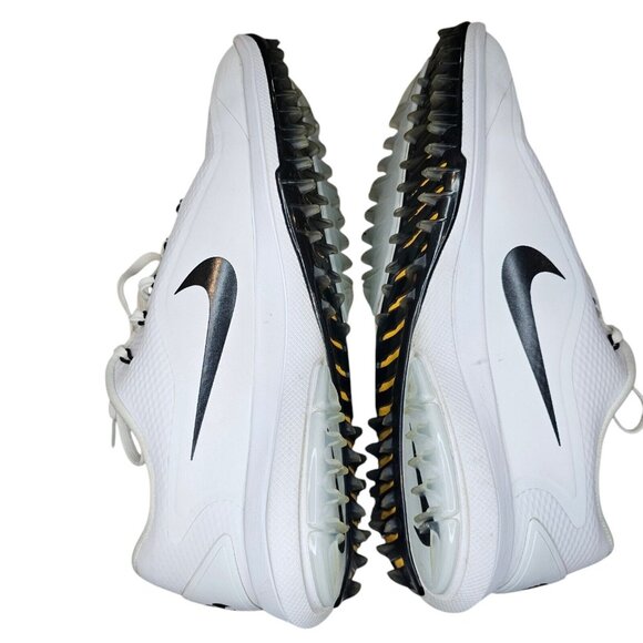 Nike Lunar‎ Control Vapor 2 Spikeless Golf Shoes Iowa Hawkeyes White Mens 9.5 main image 7